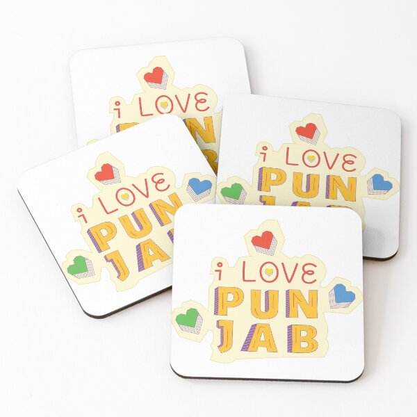 Item preview, I love Punjab Stickers , Punjabi Sticker , Phone stuff , Desi Stickers, Orange & Red designed and sold by punjabstreet.