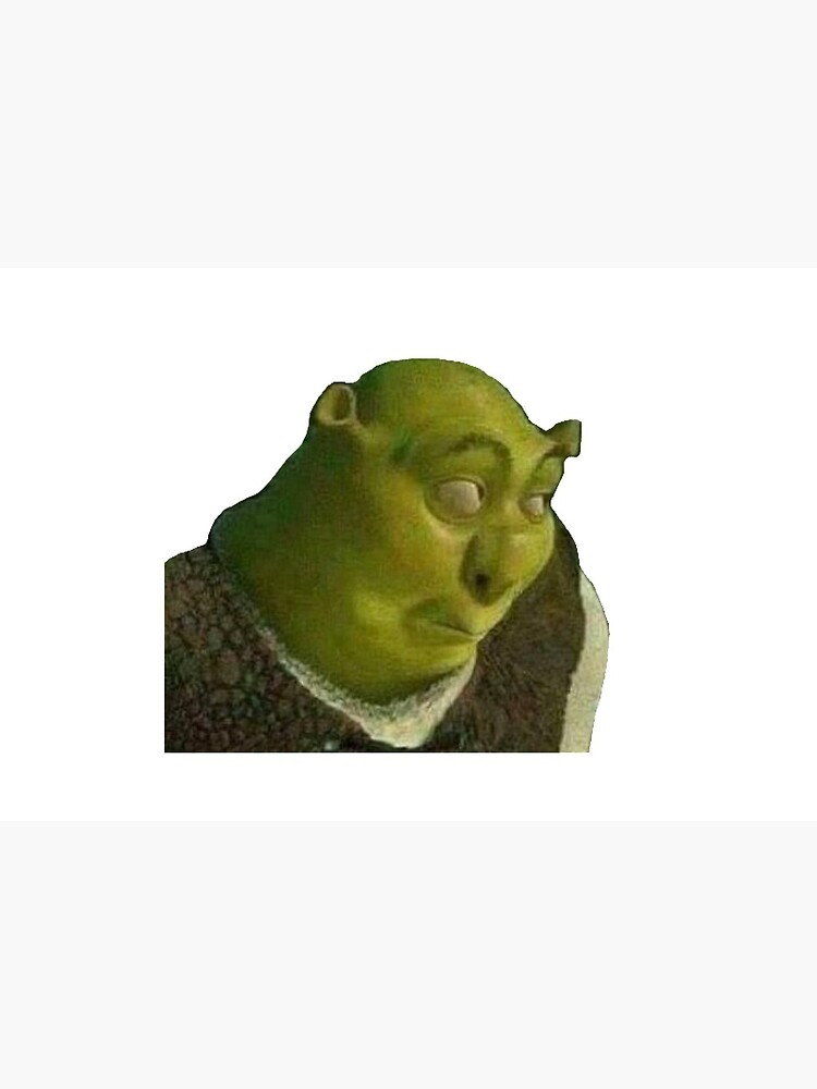 Shrek meme sticker Art Board Print for Sale by kha02