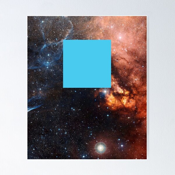Item preview, Zima Blue Cosmos Background designed and sold by twotee.