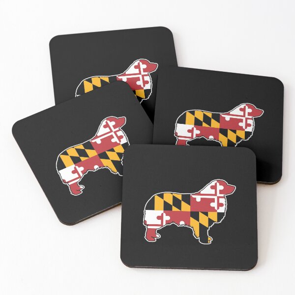 Item preview, Maryland Flag Australian Shepherd Dog for Australian Shepherd Owners, Breeders, and more designed and sold by MarylandStyle.