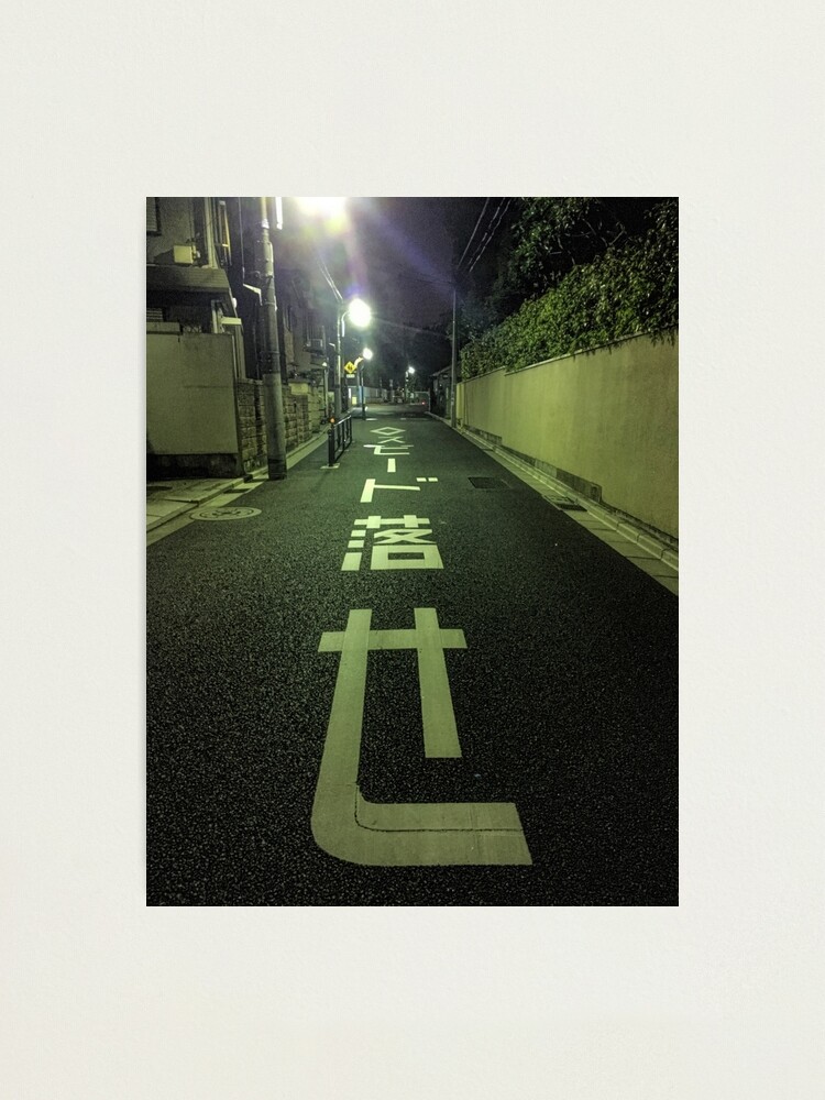 Alternate view of Speed Drop : Sekiguchi, Bunkyo-ku, February 2016 Photographic Print