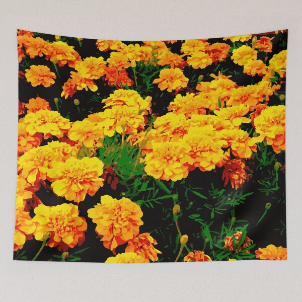 Item preview, Beautiful Orange Flowers designed and sold by blueocan.