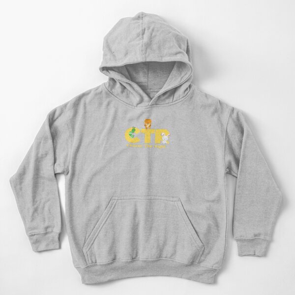 Cute animals CTR Kids Pullover Hoodie