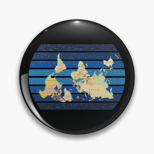 Item preview, upside down world map designed and sold by samah82.