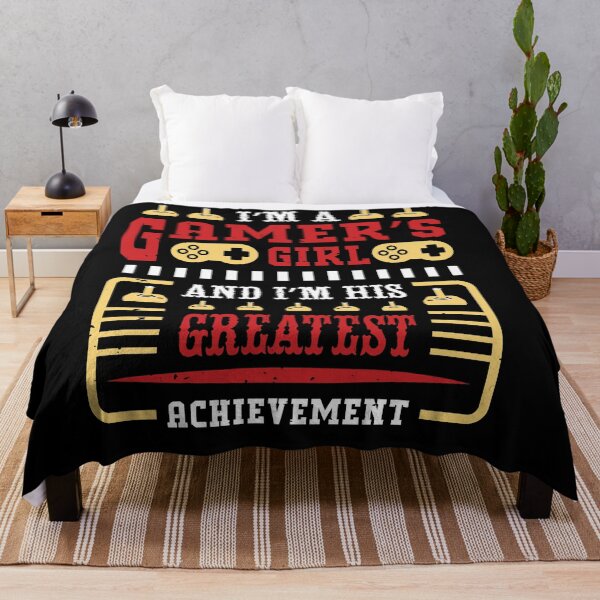 Item preview, I'm a gamers girl and I'm  his greatest  achievement.  designed and sold by Moussa  Sussi.
