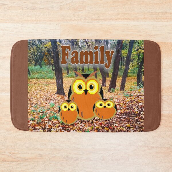 Item preview, Family of owls  designed and sold by helenkaiy.