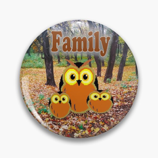Item preview, Family of owls  designed and sold by helenkaiy.