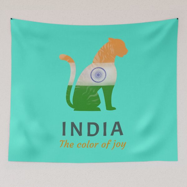 Item preview, India the color of joy designed and sold by Pinu005.