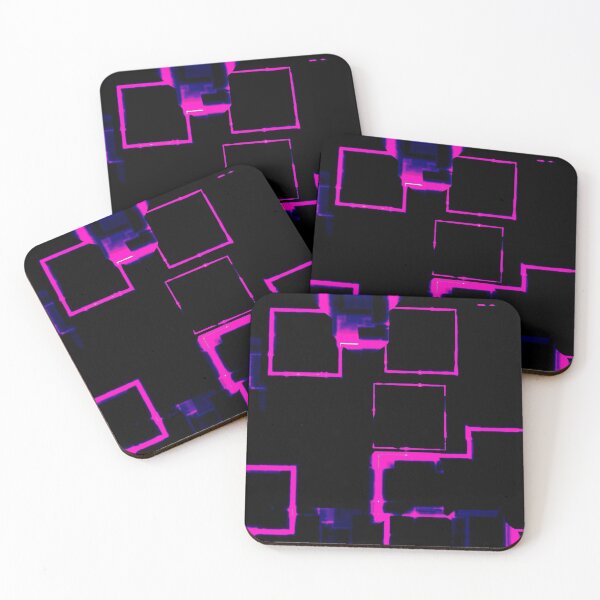 Item preview, Abstract digital art background squares designed and sold by shurikaner.