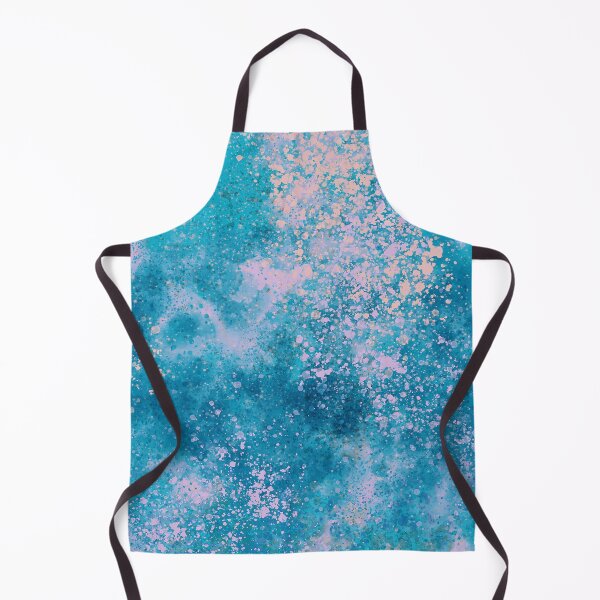 Item preview, Watercolor Vibrant Coastal Blue Abstract Illustration designed and sold by technicolorable_art.