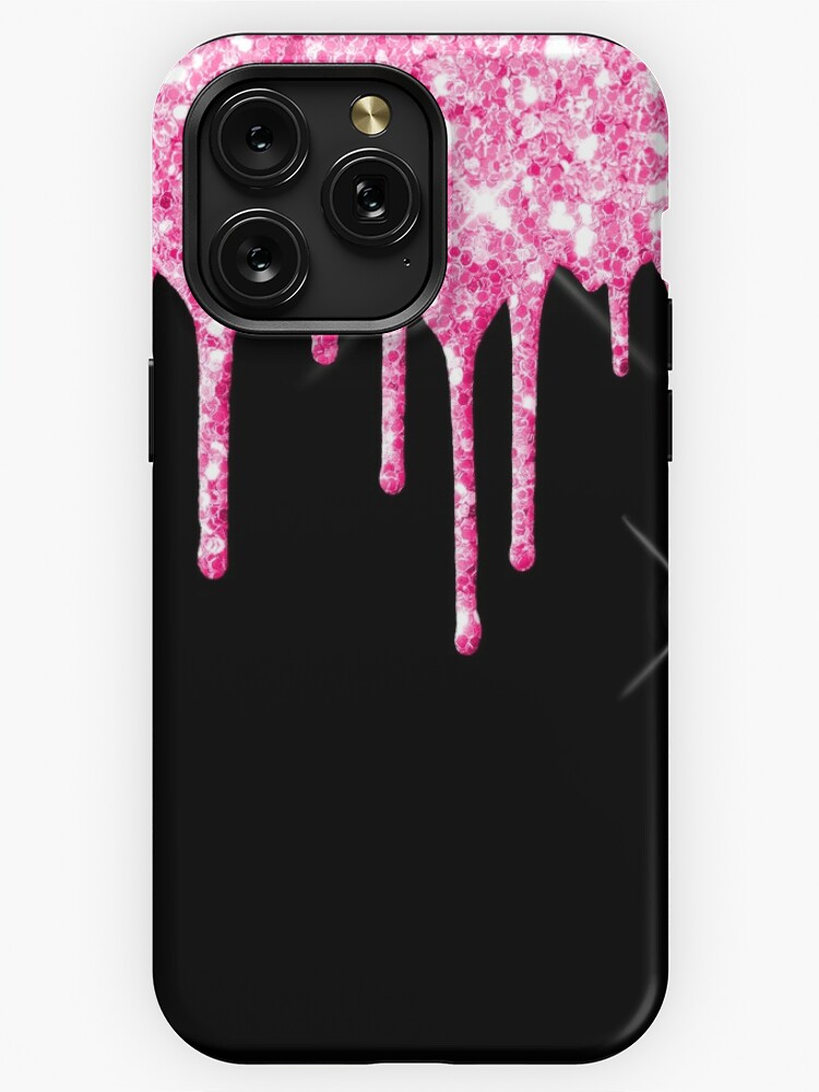 Chic Pink Glitter Iridescent Holographic Gradient Case-Mate iPhone Case