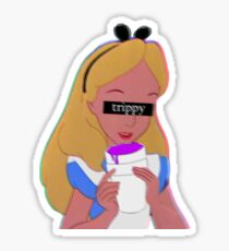 Trippy Alice Sticker