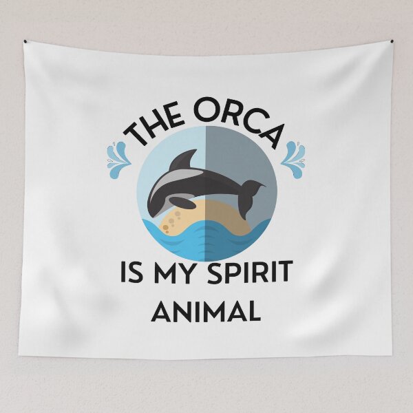 Item preview, The Orca Is My Spirit Animal designed and sold by Shash31.