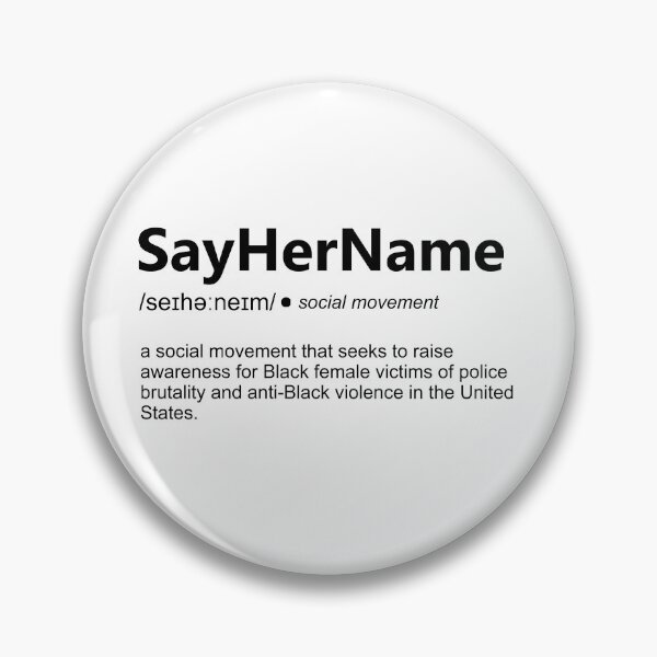 Item preview, Say Her Name Definition designed and sold by Art-Tease.