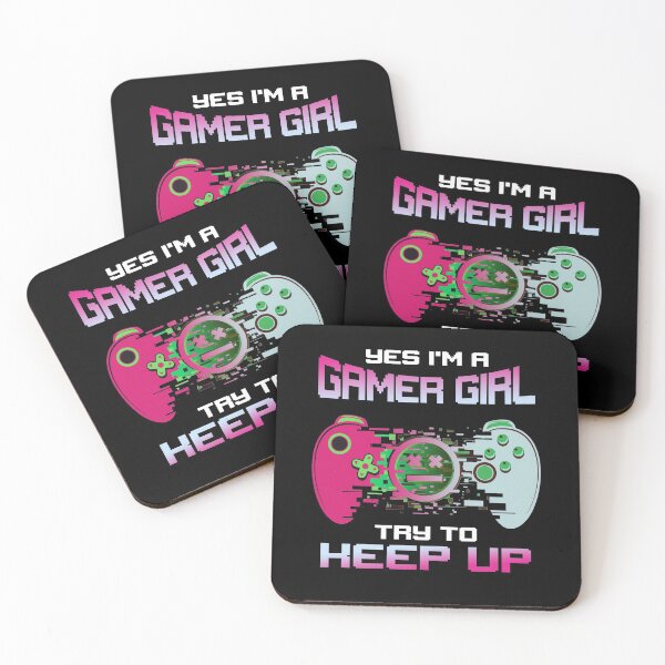 Item preview, Gamer Girl try to keep up designed and sold by RockyMante.