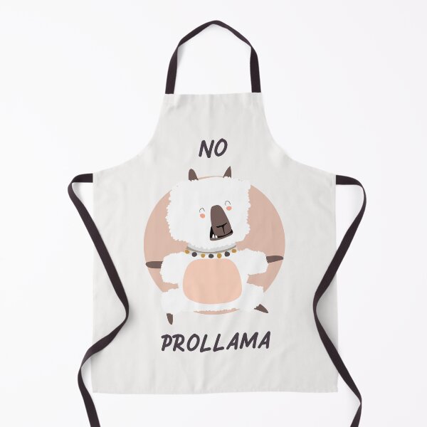 Item preview,  No Prollama  funny cartoon Llama designed and sold by Sushee Store.