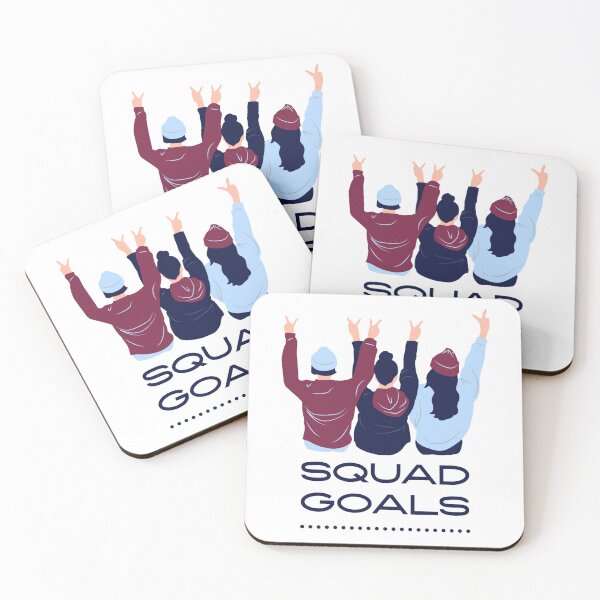Item preview, Squad Goals designed and sold by ReVamp  Store.