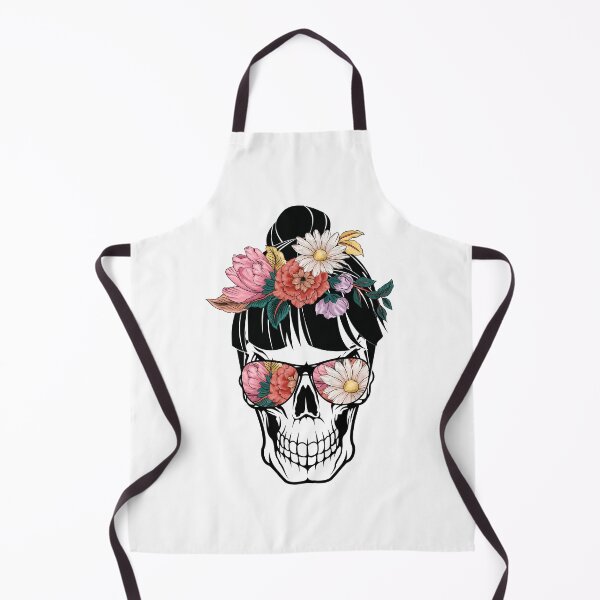 Item preview,  Skull Mom Life - Floral and Sunglasses 002 designed and sold by Gymmer-Life.