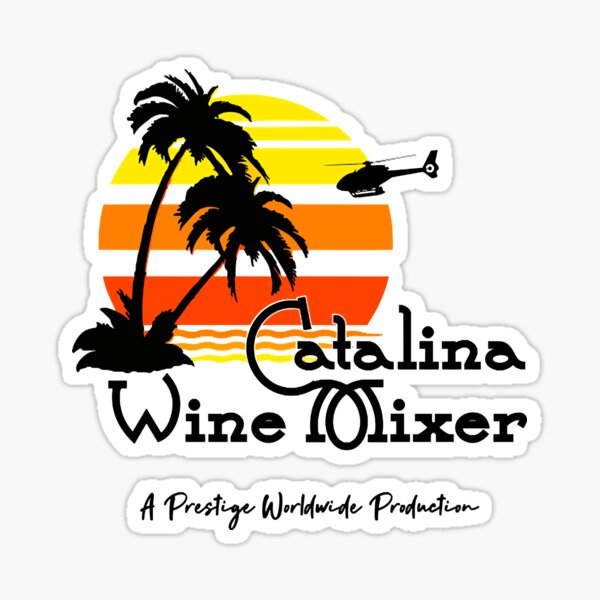 Artikel-Vorschau von Sonnenuntergang im Weinmischer der Insel Catalina, designt und verkauft von Franklin51.