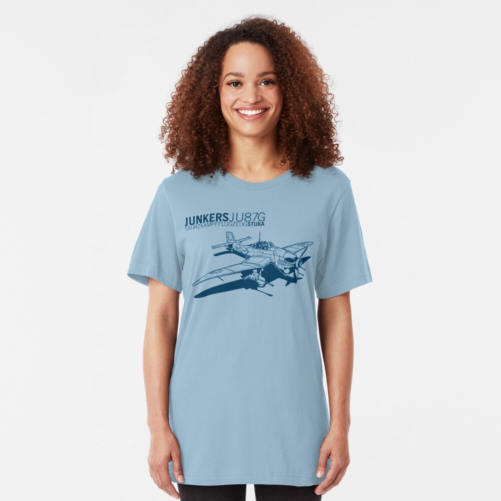 Stuka Tank Buster Slim Fit T-Shirt