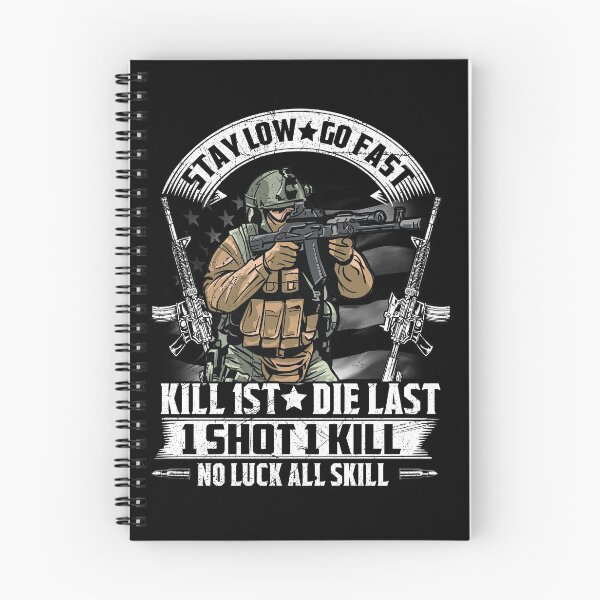 Item preview, 1 SHOT 1 KILL NO LUCK ALL KILL designed and sold by RockyMante.