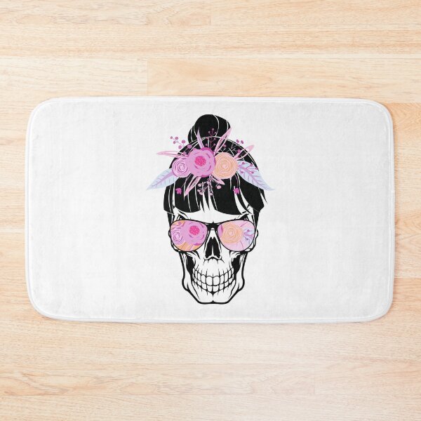 Item preview,  Skull Mom Life - Floral and Sunglasses 004 designed and sold by Gymmer-Life.