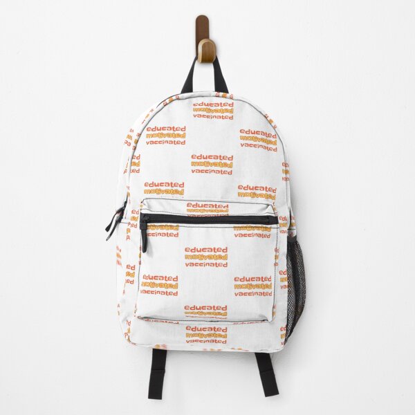 Item preview, Educated Motivated Vaccinated Funny Gift For Dad designed and sold by Style2Vie.