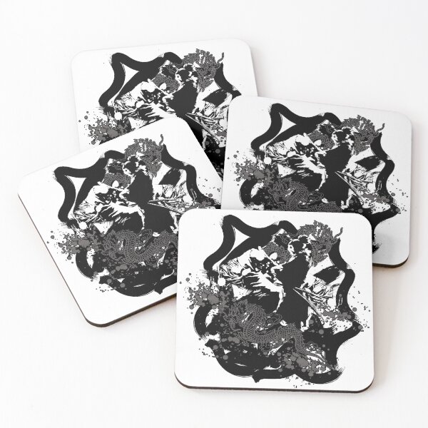 Item preview, Samurai & Dragons designed and sold by Vitalii Holobrodskyi.