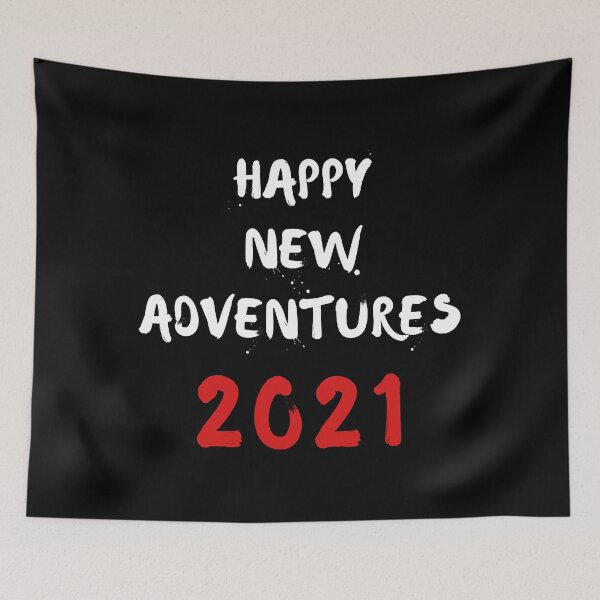 Item preview, Happy New Adventures 2021  designed and sold by Lane45.