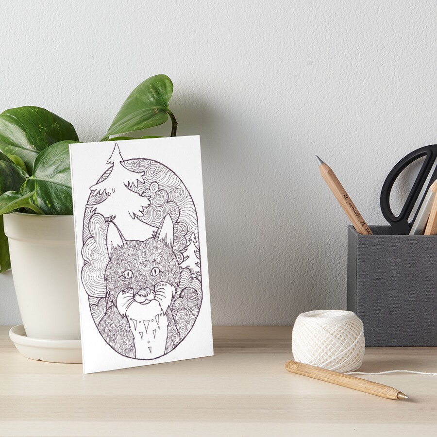 Item preview, Art Board Print designed and sold by RapiLoco.
