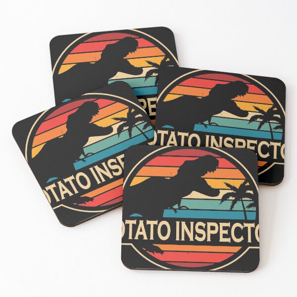 Item preview, Potato Inspector Dinosaur designed and sold by MotorLykan9k.
