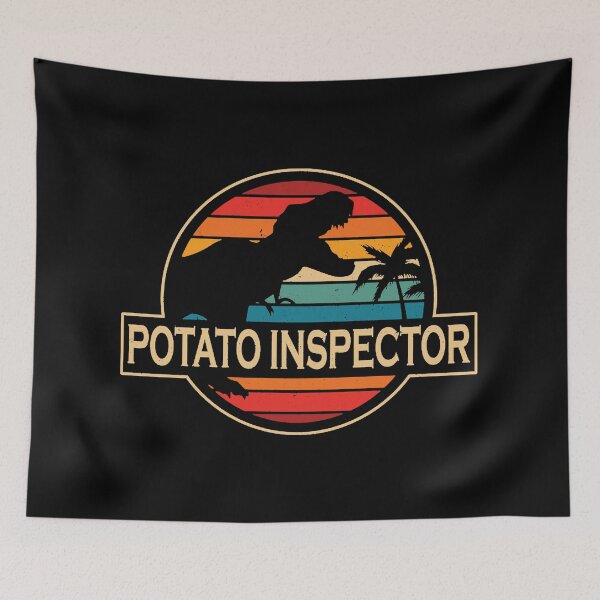 Item preview, Dinosaurio inspector de patatas designed and sold by MotorLykan9k.