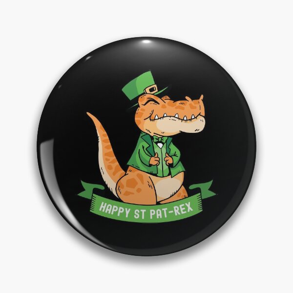Item preview, Happy St Pat-Rex designed and sold by OnepixArt.