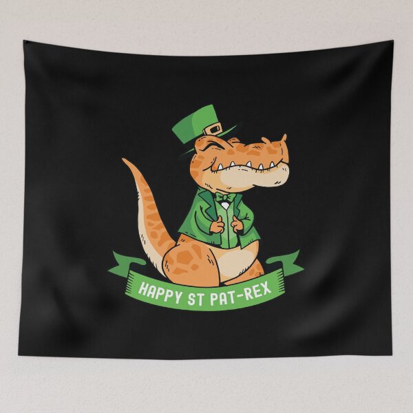 Item preview, Happy St Pat-Rex designed and sold by OnepixArt.