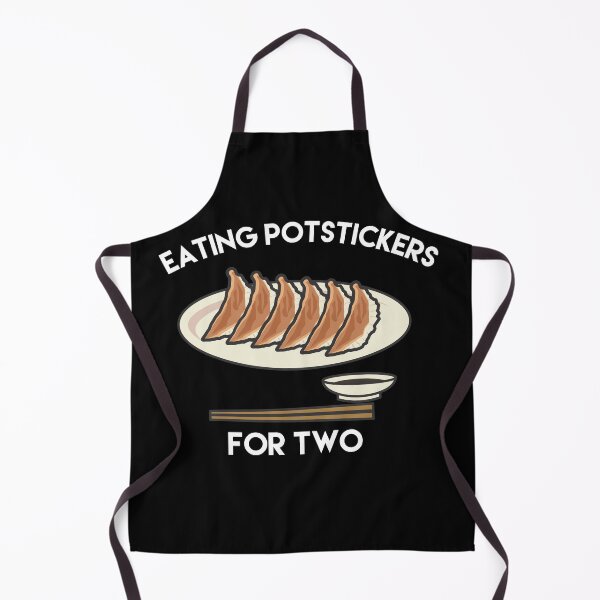 Item preview, Eating potstickers for two designed and sold by bellatierra.