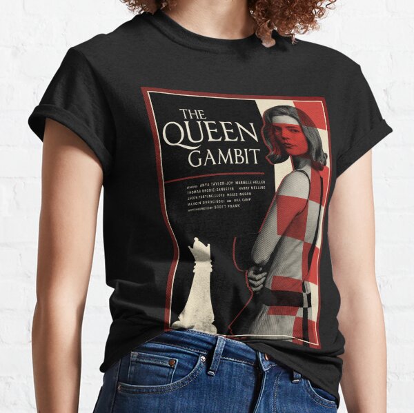 Queen's Gambit Vintage Chess Lover Gift Classic T-Shirt