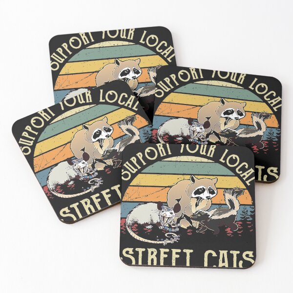 Item preview, Support Your Local Street Cats Vintage  designed and sold by MotorLykan9k.