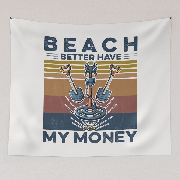 Item preview, Beach Better Have My Money Vintage Retro designed and sold by TiffneyShop.