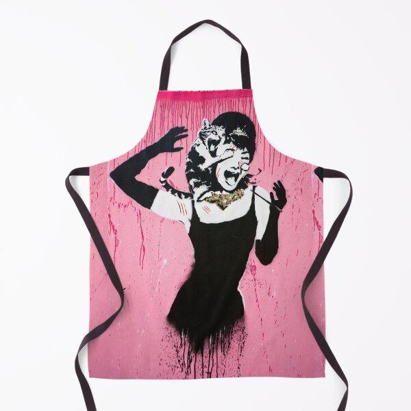 Item preview, Holly y el gato - Audrey Hepburn | Mural de graffiti de Banksy designed and sold by WE-ARE-BANKSY.