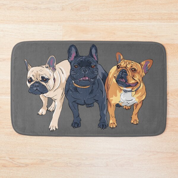 Item preview, The Three French Bulldogs designed and sold by Bienle12.