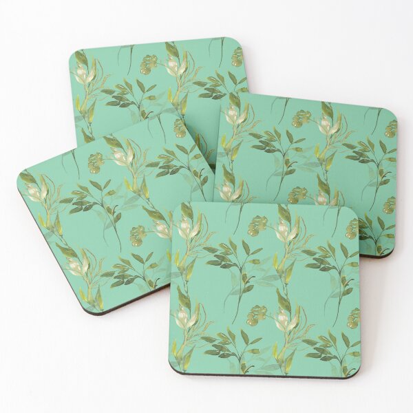 Item preview, Watercolor Leafy Seamless Pattern designed and sold by Aramdesing.