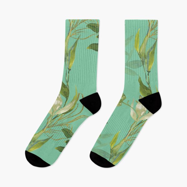 Item preview, Watercolor Leafy Seamless Pattern designed and sold by Aramdesing.
