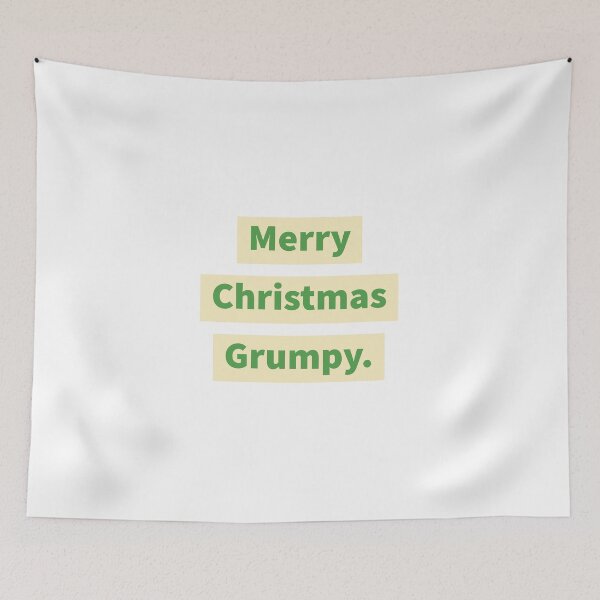 Item preview, Merry Christmas Grumpy. designed and sold by Andrew Hopgood.