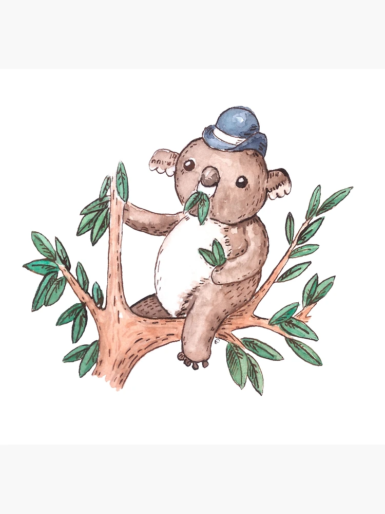 Thumbnail 3 of 3, Poster, Cute Koala Bear designed and sold by RapiLoco.