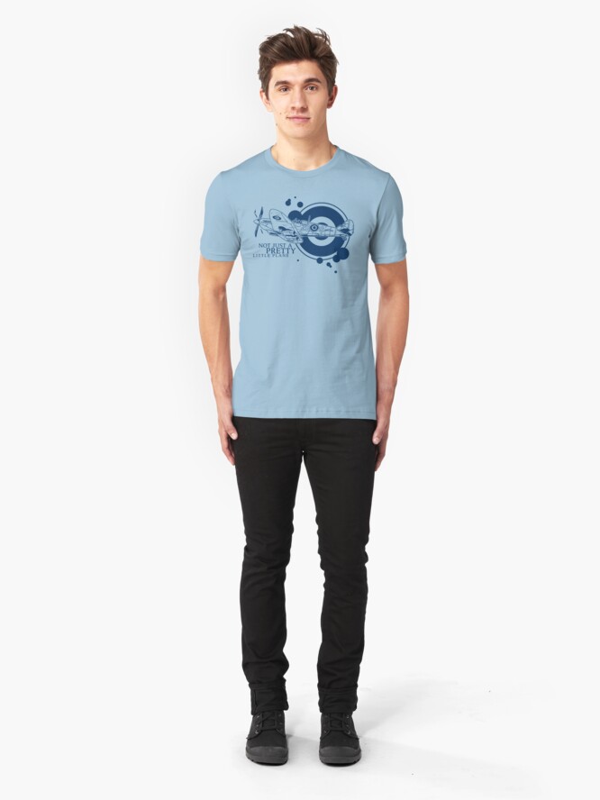 Alternate view of Supermarine Spitfire Slim Fit T-Shirt