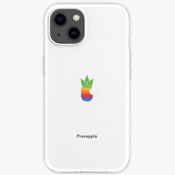Apple Logo Parodie iPhone Flexible Hülle