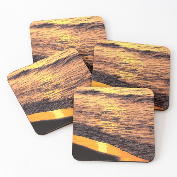 Item preview, A Warm Sunset ON The Beach designed and sold by blueocan.