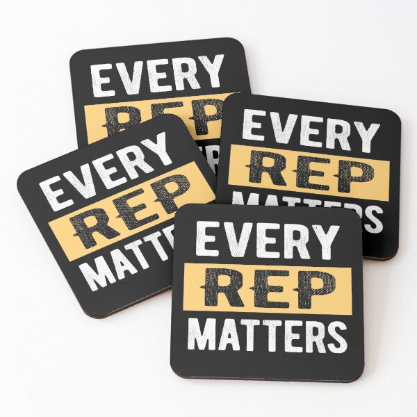 Item preview, Every Rep Matters designed and sold by notasimp.