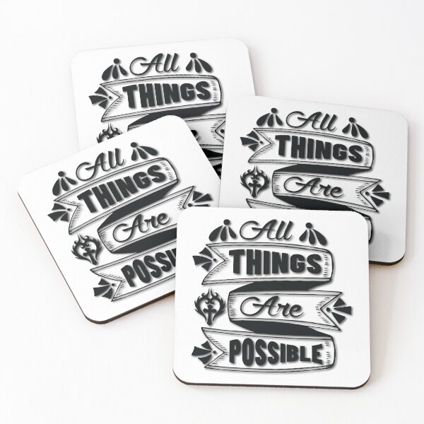 Item preview, All Things Are Possible designed and sold by thecraftapparel.
