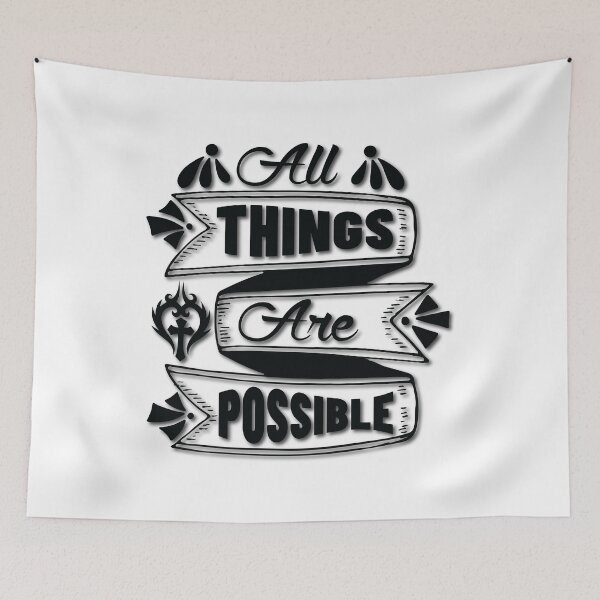 Item preview, All Things Are Possible designed and sold by thecraftapparel.